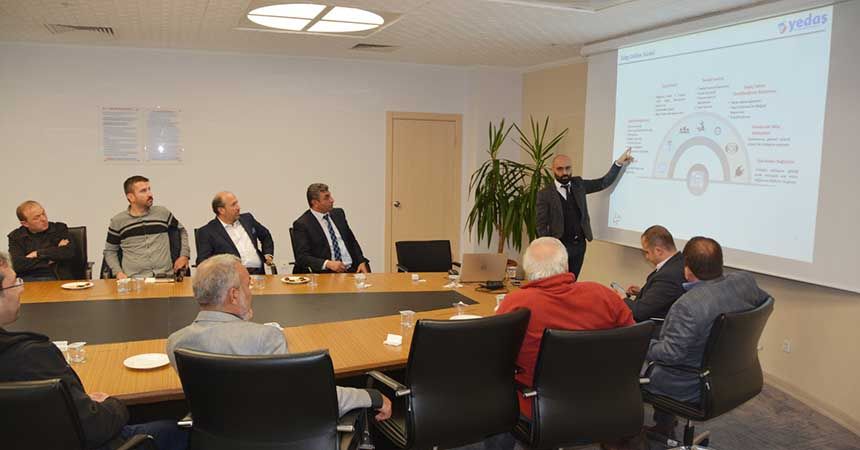 Yedaş, elektrik teknisyenleriyle buluştu Yedaş, elektrik teknisyenleriyle buluştu