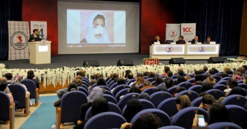 OMÜ'de kadına şiddet paneli OMÜ'de kadına şiddet paneli