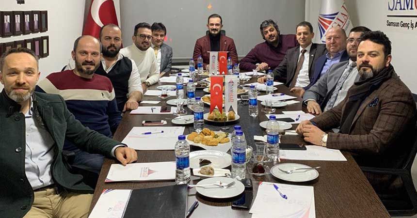 SAMGİAD yeni yönetimi görev dağılımı yaptı SAMGİAD yeni yönetimi görev dağılımı yaptı