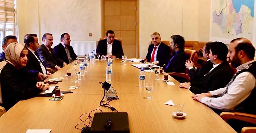 SASKİ'de istişare toplantısı SASKİ'de istişare toplantısı