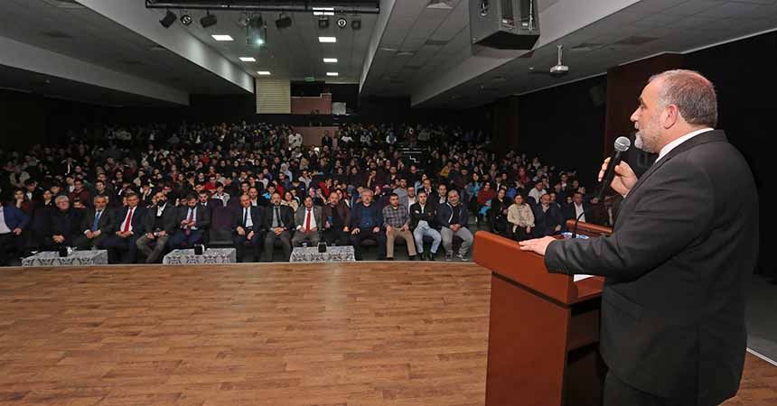 'Geleceğimizi israf etmeyelim' 'Geleceğimizi israf etmeyelim'