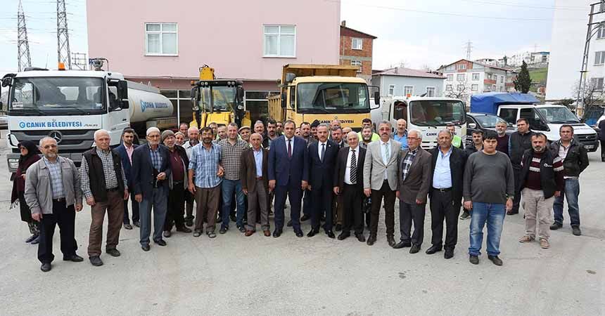 Canik'te sokaklar evler kadar temiz olacak Canik'te sokaklar evler kadar temiz olacak