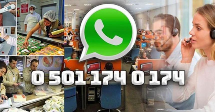 Gıdada ihbar hattı