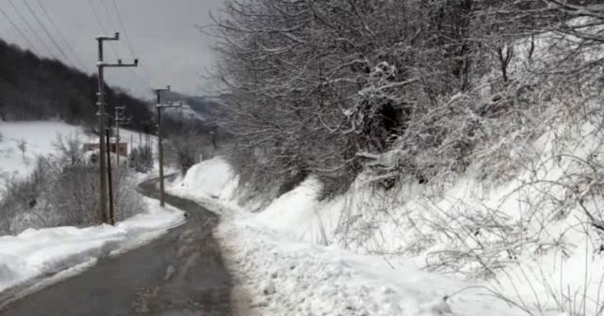 Samsun'da beyaz bahar Samsun'da beyaz bahar
