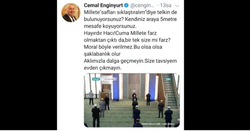 Enginyurt sosyal medyadan bombaladı