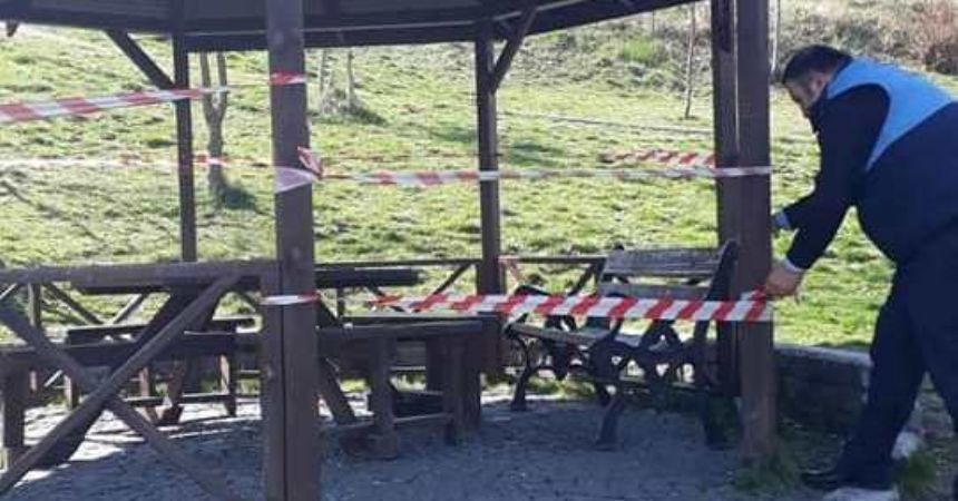 Kavak'ta parklara sıkı kontrol Kavak'ta parklara sıkı kontrol
