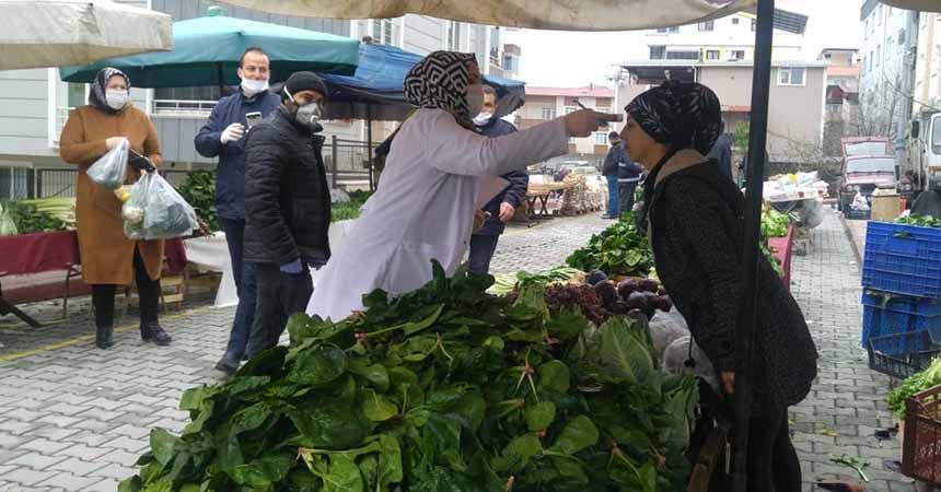 İlkadım Covid-19'a karşı teyakkuzda İlkadım Covid-19'a karşı teyakkuzda