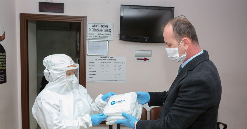 Sağlık ocaklarına maske Sağlık ocaklarına maske