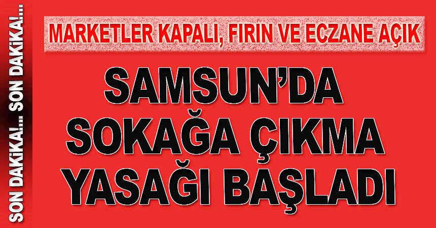 Sokağa çıkma yasağı başladı Sokağa çıkma yasağı başladı