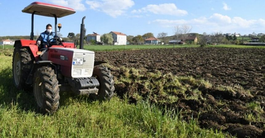 Zabıta tarla sürdü Zabıta tarla sürdü