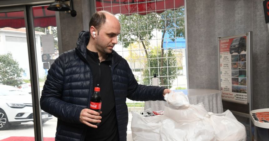 Büyükşehir'den sağlıkçılara destek Büyükşehir'den sağlıkçılara destek