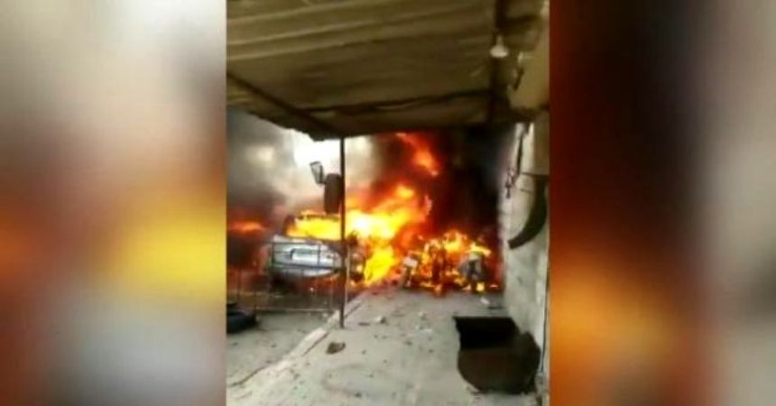 Afrin'de vahşi saldırı