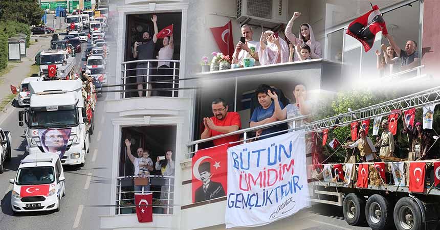 Atakumda coşkulu kutlama Atakumda coşkulu kutlama