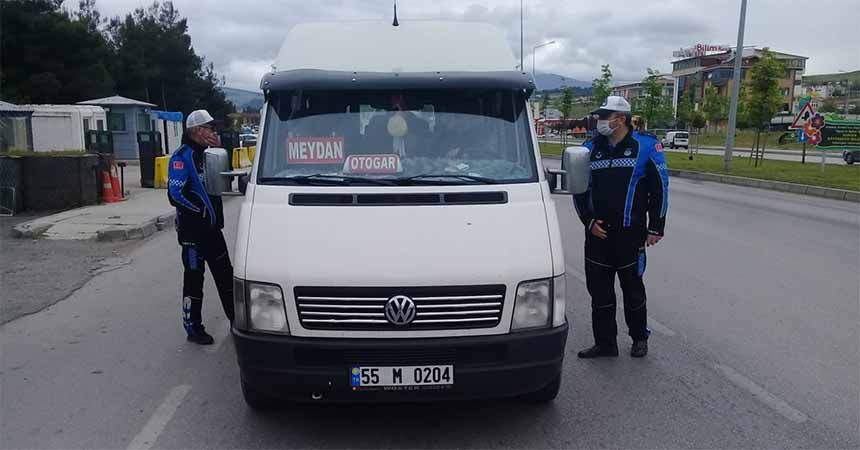 Toplu taşımada sıkı denetim Toplu taşımada sıkı denetim
