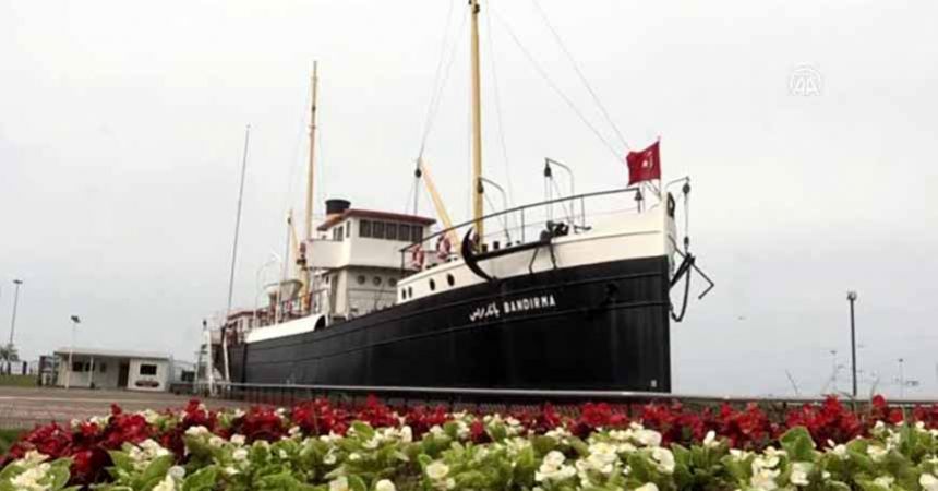 Bandırma Vapuru ziyarete açıldı
