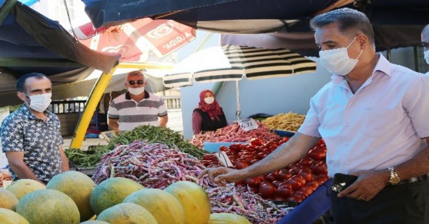 Deveci'den maske hatırlatması Deveci'den maske hatırlatması