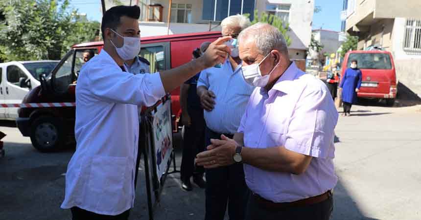 Demirtaş pandemi tedbirlerini inceledi Demirtaş pandemi tedbirlerini inceledi