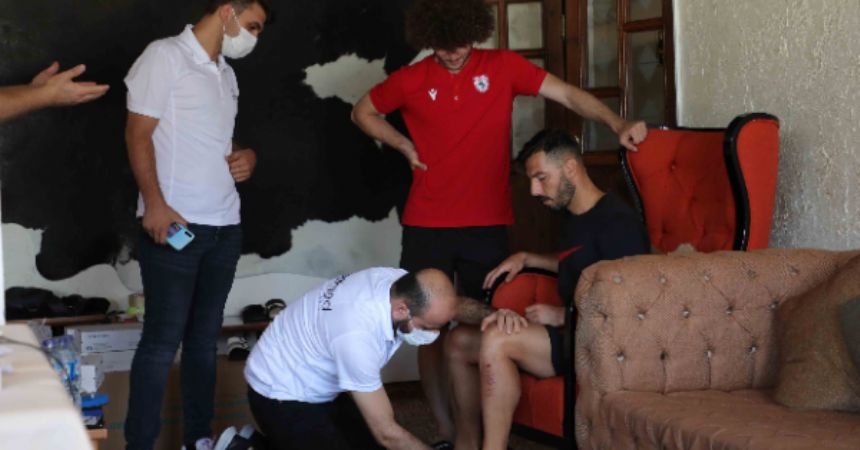 Futbolculara ayak analizi