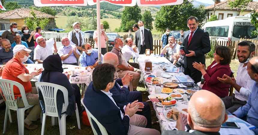 Başkan Demir Ladik'te Başkan Demir Ladik'te