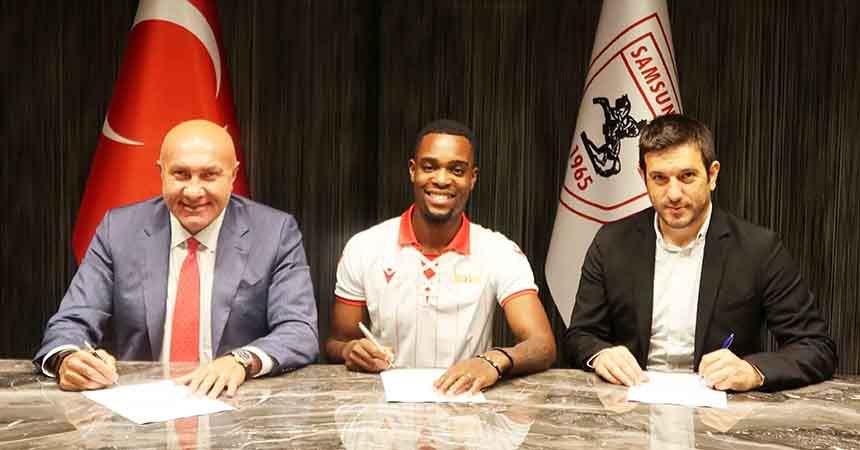 Samsunspor'a Fransız forvet