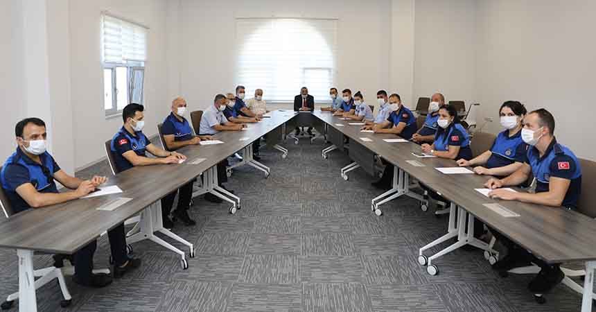 'Zabıta belediyenin dışa yansıyan yüzüdür' 'Zabıta belediyenin dışa yansıyan yüzüdür'