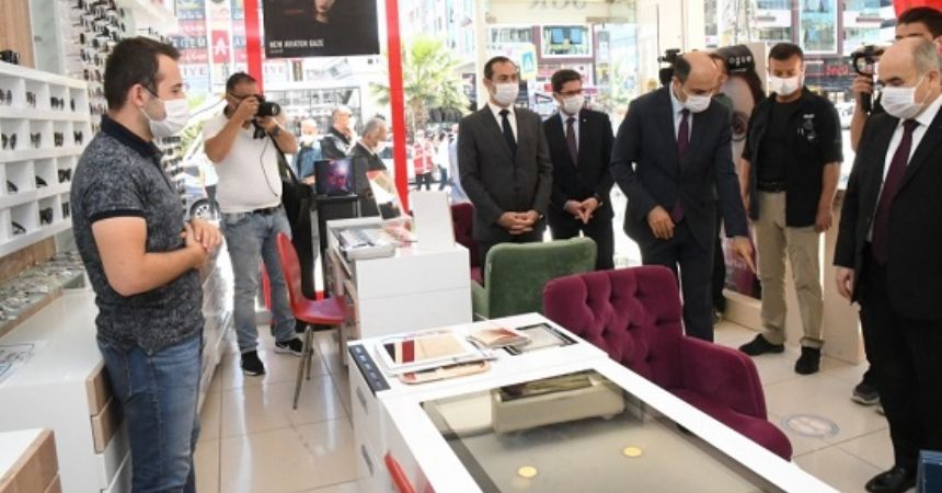 Samsun'da korona denetimi Samsun'da korona denetimi