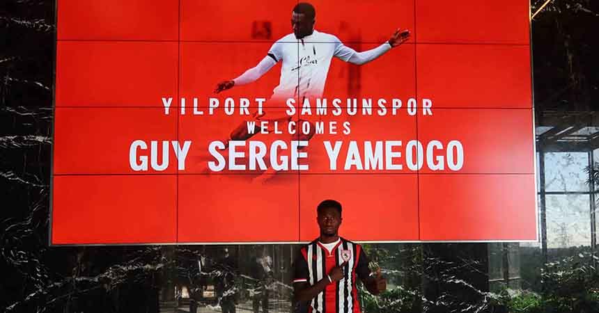 Guy Serge Cedric Yameogo Samsunspor'da