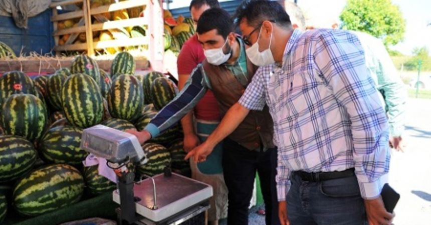 Tartılar denetlendi Tartılar denetlendi
