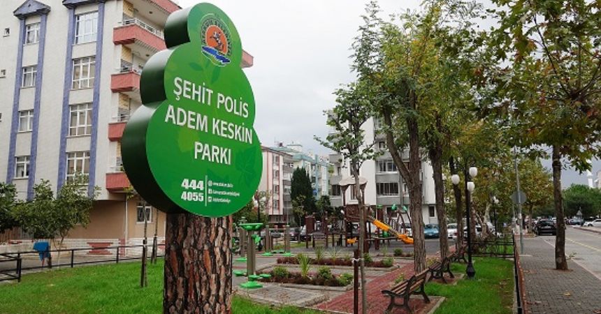 Şehit polisin ismi parkta yaşıyacak