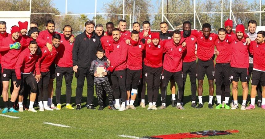 Ankaraspor maçı öncesi minik destek