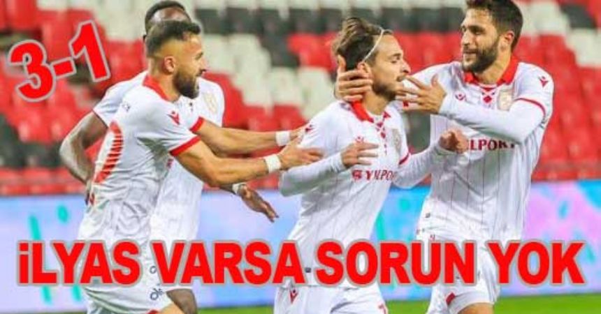 Samsun üç golle kazandı