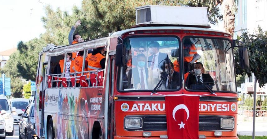 Balkonda 23 Nisan hazırlıkları!