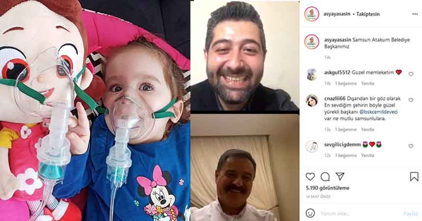 Minik Asya'ya Atakum 'nefes' oldu