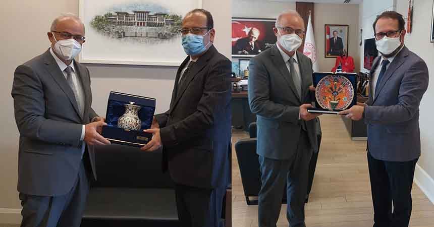 Rektör Ünal’dan önemli ziyaretler