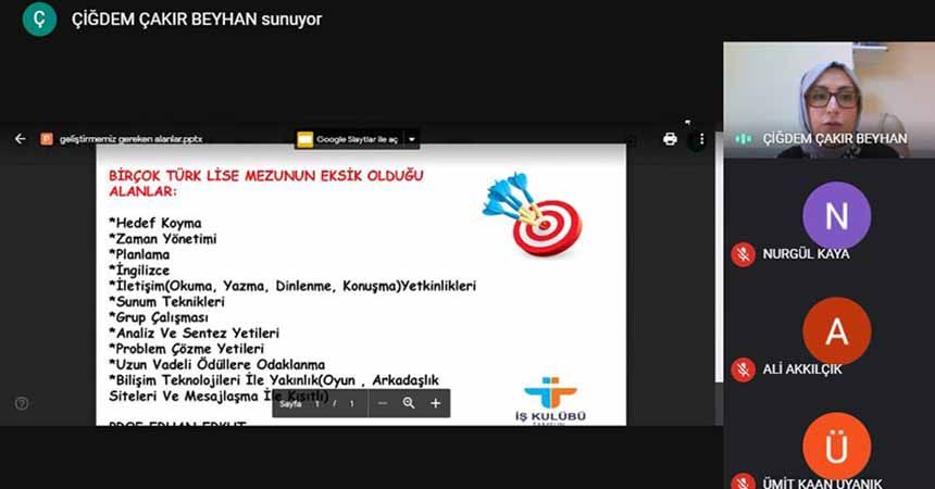 Engelli öğrencilere iş arama eğitimi Engelli öğrencilere iş arama eğitimi