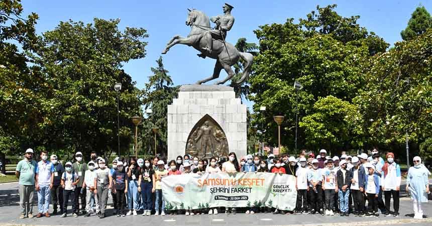 Gençler Samsun'u tanıyor