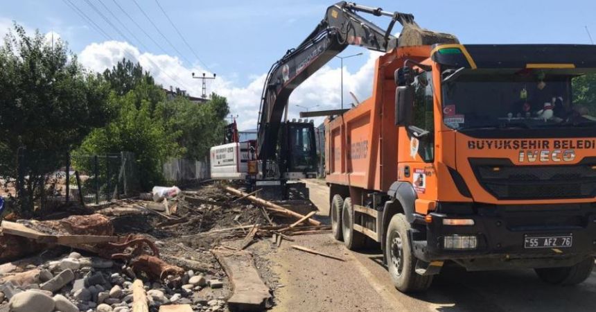 SASKİ Ayancık su hatlarını tamir etti