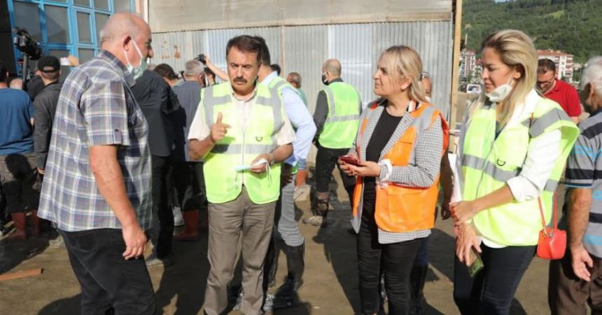 Deveci afet bölgesinde