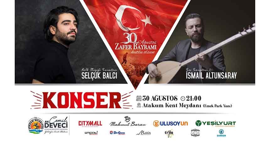 Zafer coşkusu Atakum'da yaşanacak