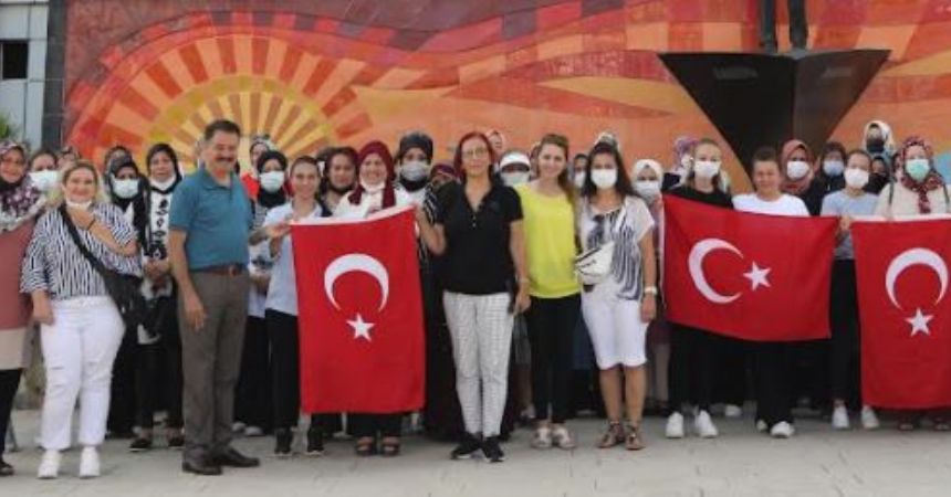 Kadınlara kanyon gezisi