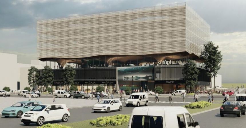 Atakum'a kütüphane geliyor