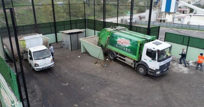 İlkadım'a yeni çöp transfer merkezi