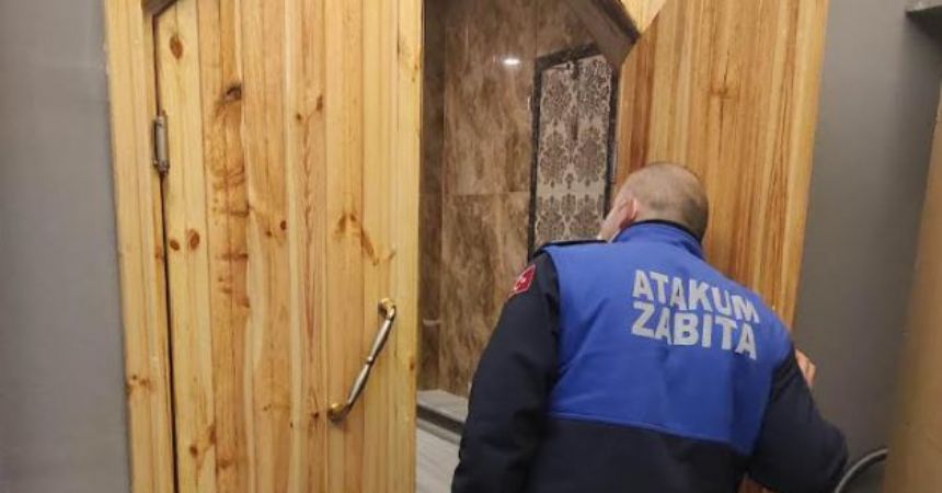 Atakum'da gizli hamam