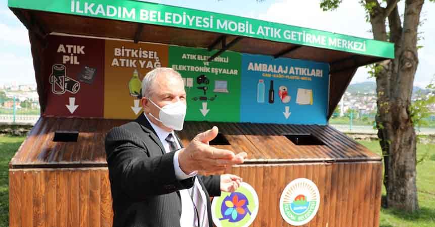 İlkadım'a 'sıfır atık' belgesi İlkadım'a 'sıfır atık' belgesi