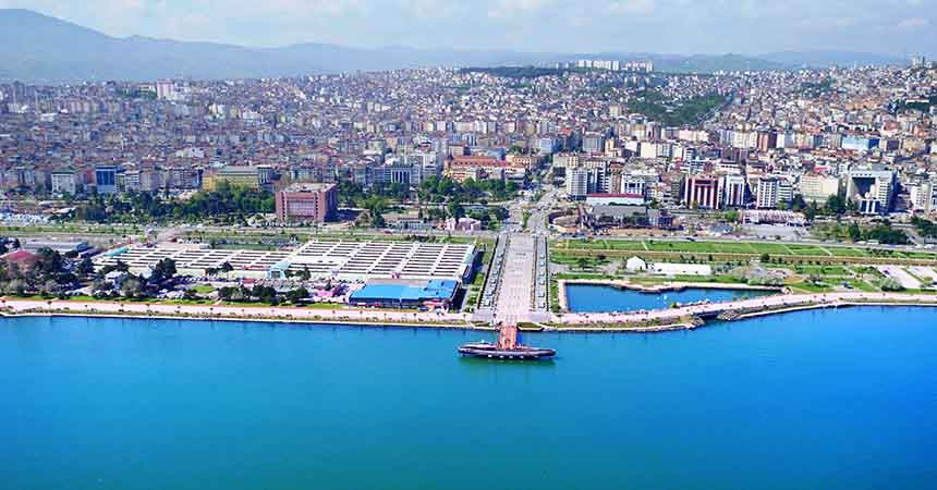 Samsun Türkiye'nin en kalabalık 7'nci şehri!