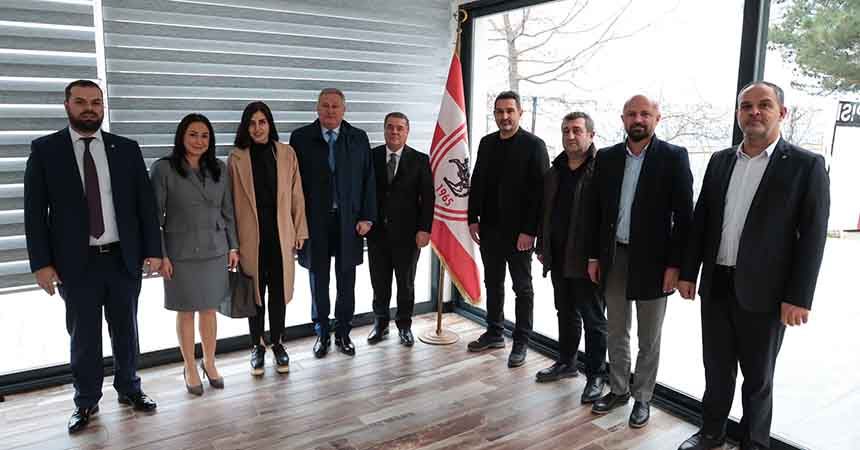 DEVA Partisi'nden Samsunspor'a ziyaret