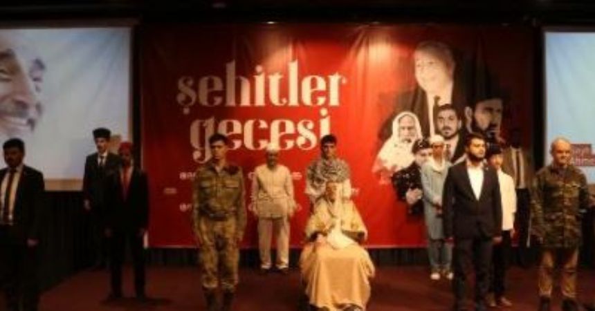 İlkadım'da şehitler gecesi