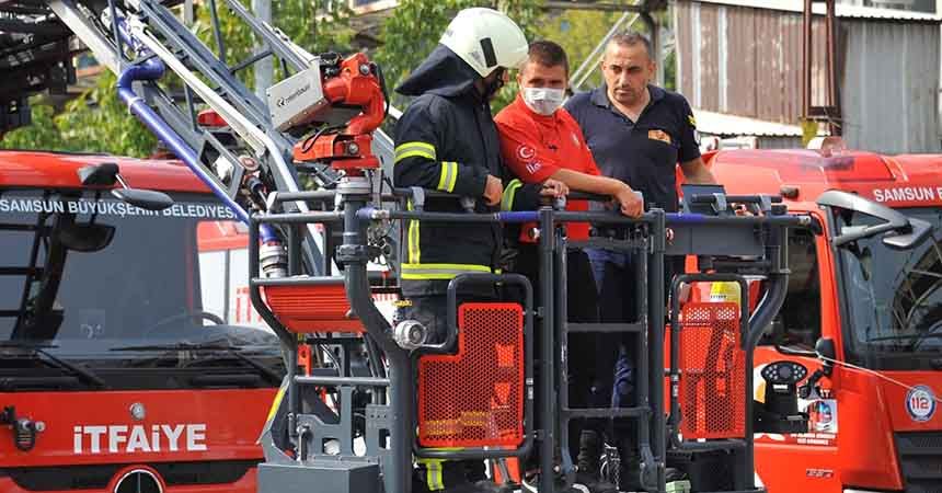 4 ilçeye 4 yeni itfaiye istasyonu 