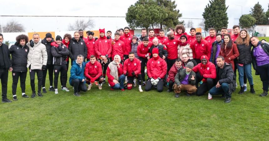 Antrenmanın özel misafirleri