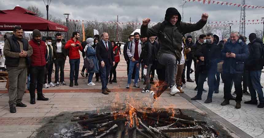 OMÜ'de Nevruz coşkusu